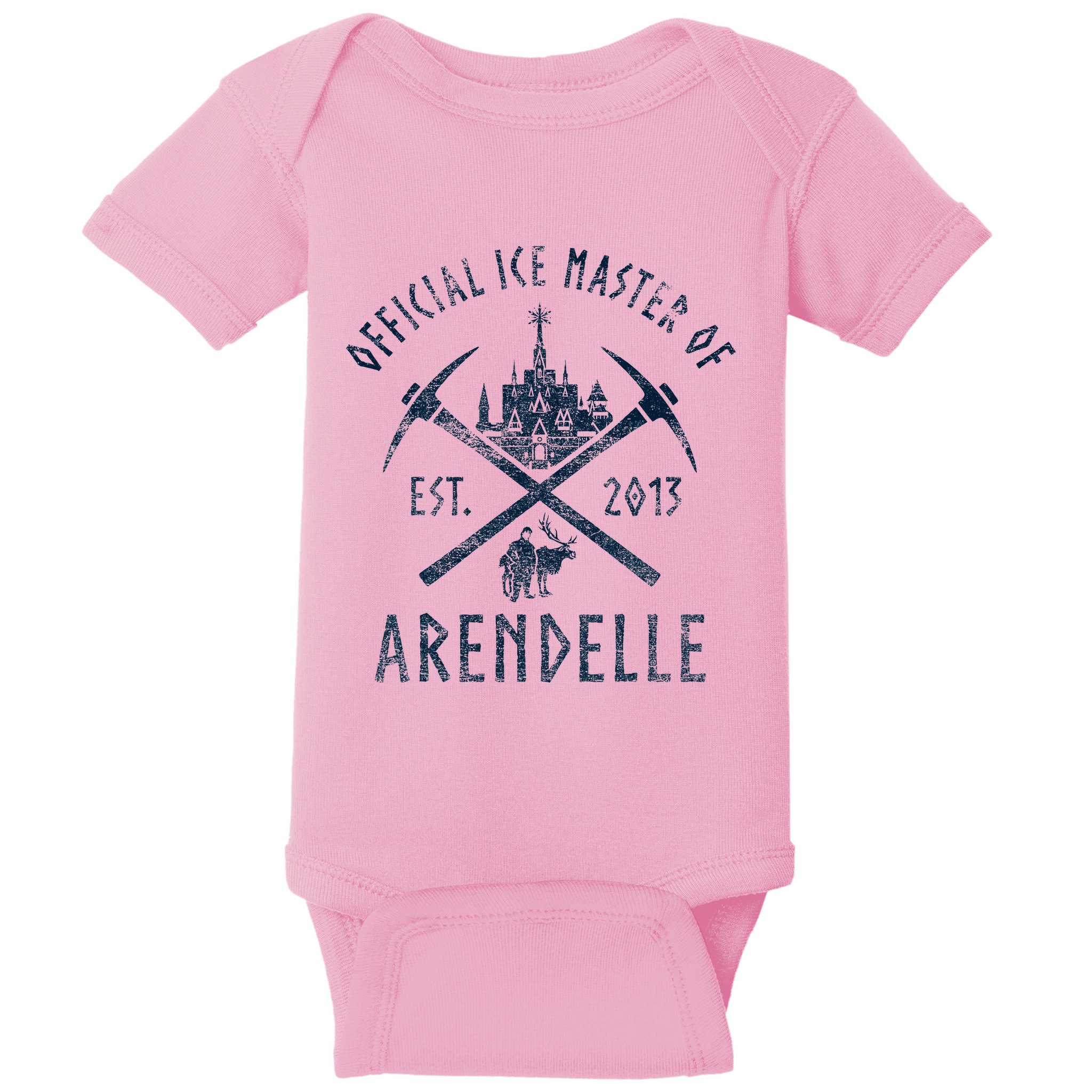 Frozen Ice Master Of Arendelle Est. 2013 Baby Bodysuit