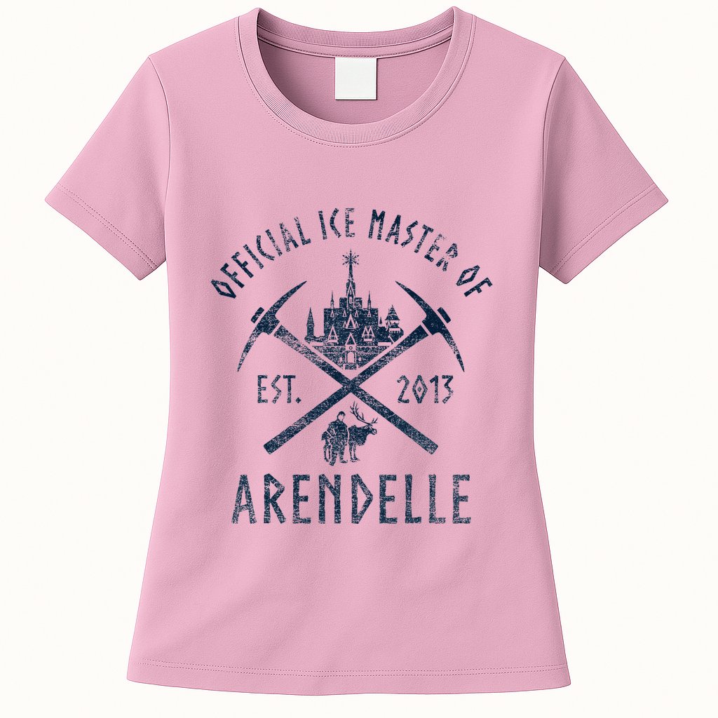 Frozen Ice Master Of Arendelle Est. 2013 Womens T-Shirt