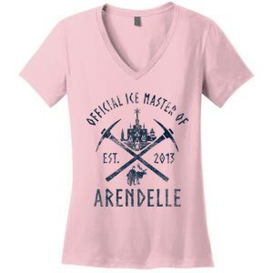 Frozen Ice Master Of Arendelle Est. 2013 Women's V-Neck T-Shirt