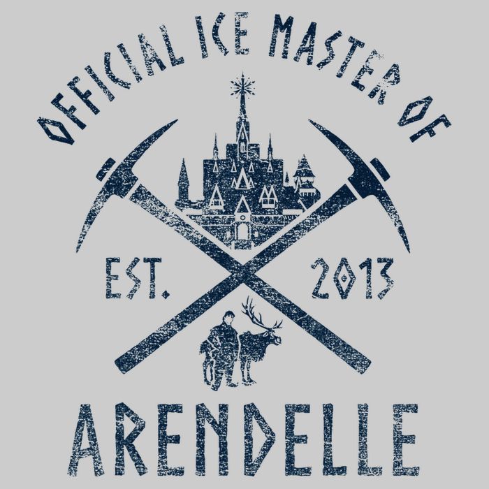 Frozen Ice Master Of Arendelle Est. 2013 Tie-Dye T-Shirt
