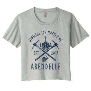 Frozen Ice Master Of Arendelle Est. 2013 Women's Crop Top Tee