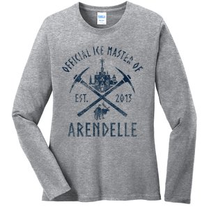 Frozen Ice Master Of Arendelle Est. 2013 Ladies Long Sleeve Shirt