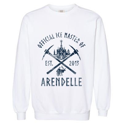 Frozen Ice Master Of Arendelle Est. 2013 Garment-Dyed Sweatshirt