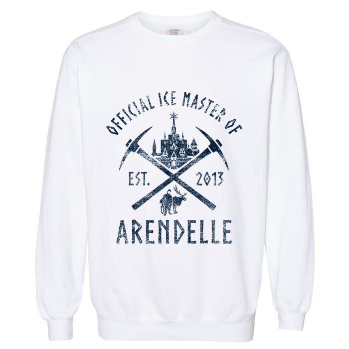 Frozen Ice Master Of Arendelle Est. 2013 Garment-Dyed Sweatshirt
