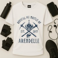 Frozen Ice Master Of Arendelle Est. 2013 Cooling Performance Crew T-Shirt
