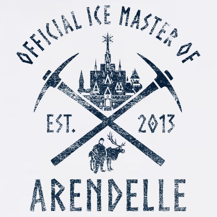 Frozen Ice Master Of Arendelle Est. 2013 Flat Bill Trucker Hat