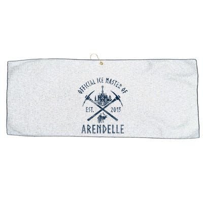 Frozen Ice Master Of Arendelle Est. 2013 Large Microfiber Waffle Golf Towel