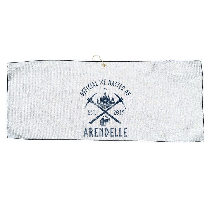 Frozen Ice Master Of Arendelle Est. 2013 Large Microfiber Waffle Golf Towel