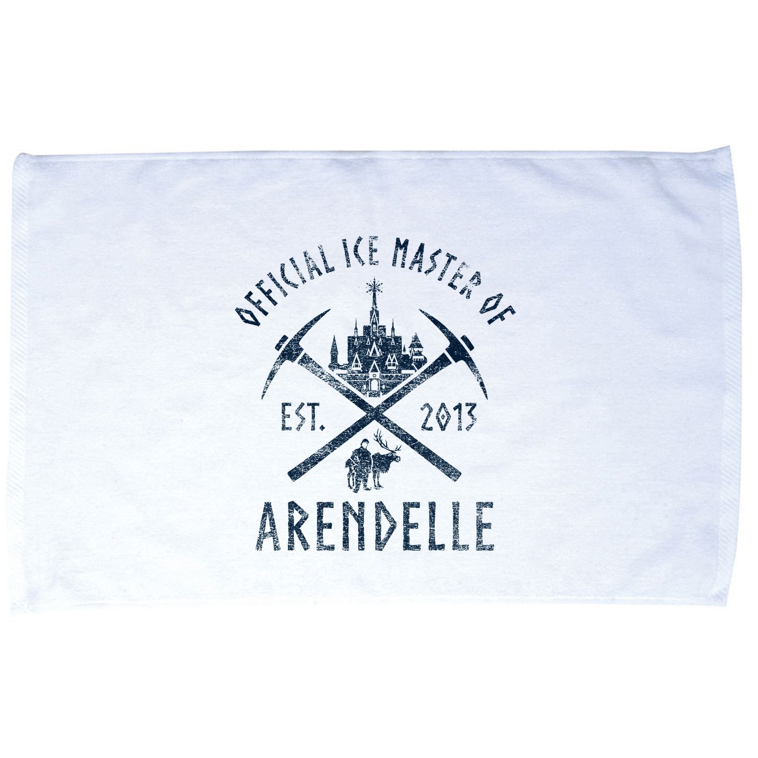Frozen Ice Master Of Arendelle Est. 2013 Microfiber Hand Towel