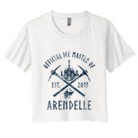 Frozen Ice Master Of Arendelle Est. 2013 Women's Crop Top Tee