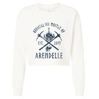 Frozen Ice Master Of Arendelle Est. 2013 Cropped Pullover Crew