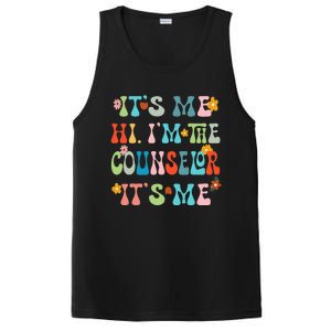 Funny Its Me Hi Im The Conunselor Its MeBack To The School PosiCharge Competitor Tank