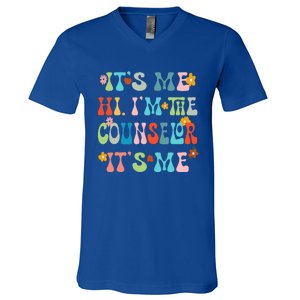 Funny Its Me Hi Im The Conunselor Its MeBack To The School V-Neck T-Shirt