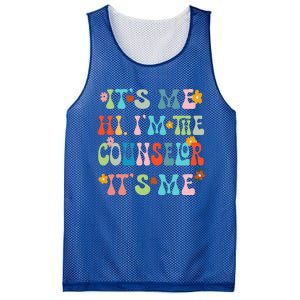 Funny Its Me Hi Im The Conunselor Its MeBack To The School Mesh Reversible Basketball Jersey Tank