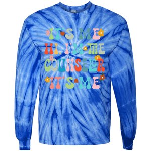 Funny Its Me Hi Im The Conunselor Its MeBack To The School Tie-Dye Long Sleeve Shirt