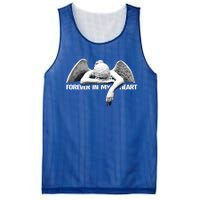 Forever In My Heart Angel Remembrance Honor Your Loved One Great Gift Mesh Reversible Basketball Jersey Tank