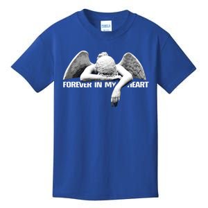 Forever In My Heart Angel Remembrance Honor Your Loved One Great Gift Kids T-Shirt