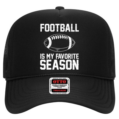Football Is My Favorite Season Trucker Hat