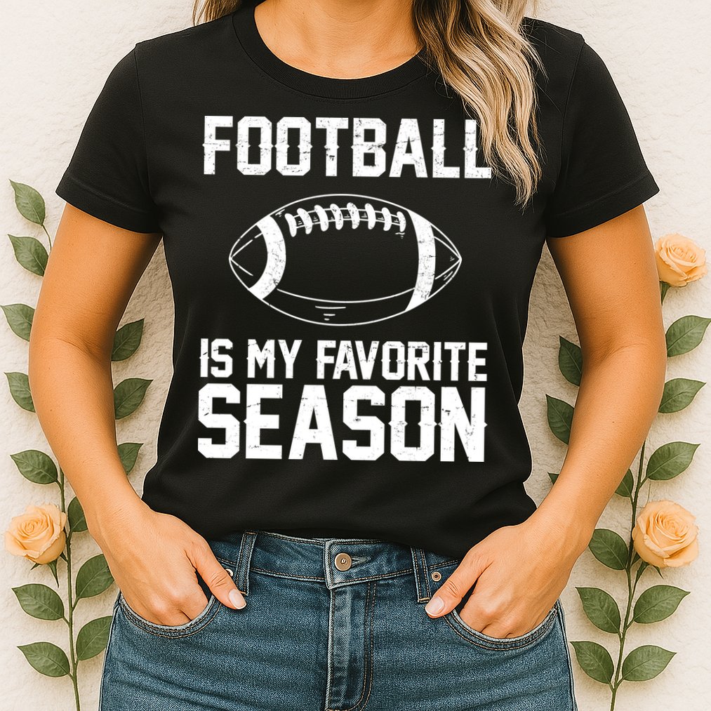 Football Is My Favorite Season Womens T-Shirt