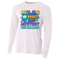 Fun Inappropriate Mystery Discharge Embarrassing Adult Humor Cooling Performance Long Sleeve Crew