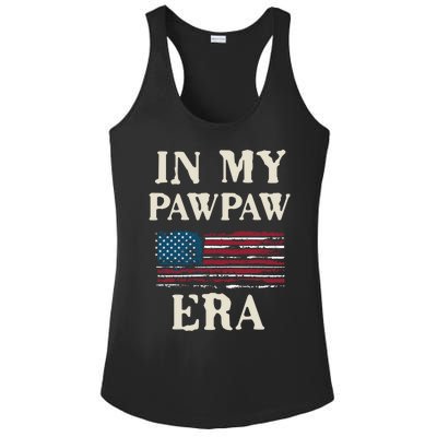 Funny In My Pawpaw Era Flag Retro FatherS Day Cute Gift Ladies PosiCharge Competitor Racerback Tank