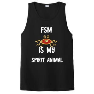 Fsm Is My Spirit Animal Pastafarian Flying Spaghetti Monster Cute Gift PosiCharge Competitor Tank