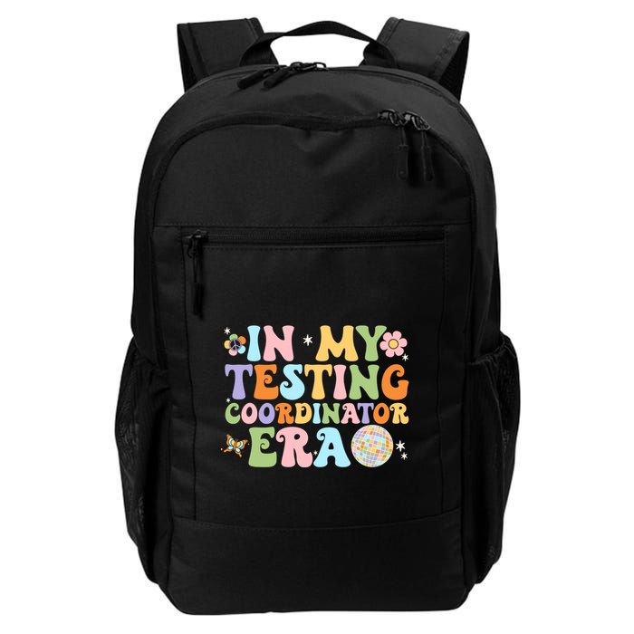 Funny In My Testing Coordinator Era Motivational Students Cute Gift Backpack