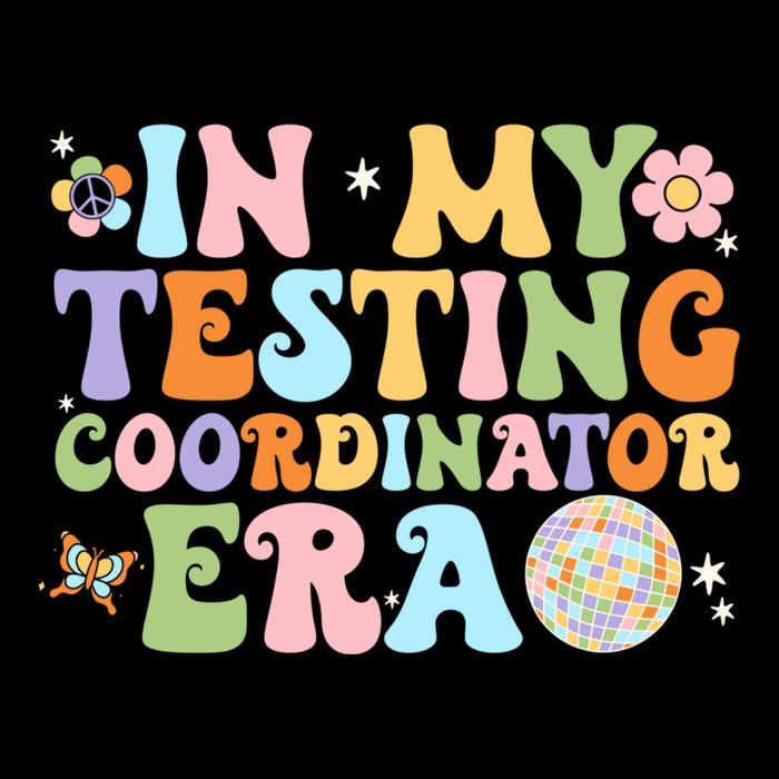 Funny In My Testing Coordinator Era Motivational Students Cute Gift Bucket Hat