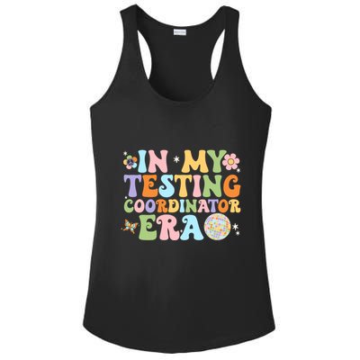 Funny In My Testing Coordinator Era Motivational Students Cute Gift Ladies PosiCharge Competitor Racerback Tank