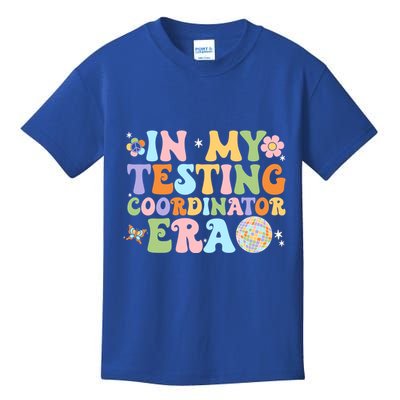 Funny In My Testing Coordinator Era Motivational Students Cute Gift Kids T-Shirt