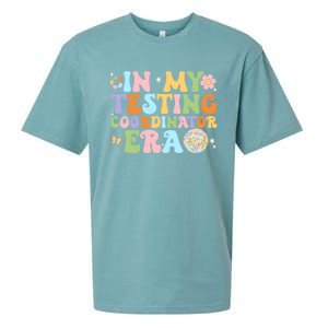 Funny In My Testing Coordinator Era Motivational Students Cute Gift Sueded Cloud Jersey T-Shirt