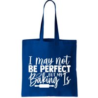 Funny I May Not Be Perfect But My Baking Is Cupcakes Design Gift Bag