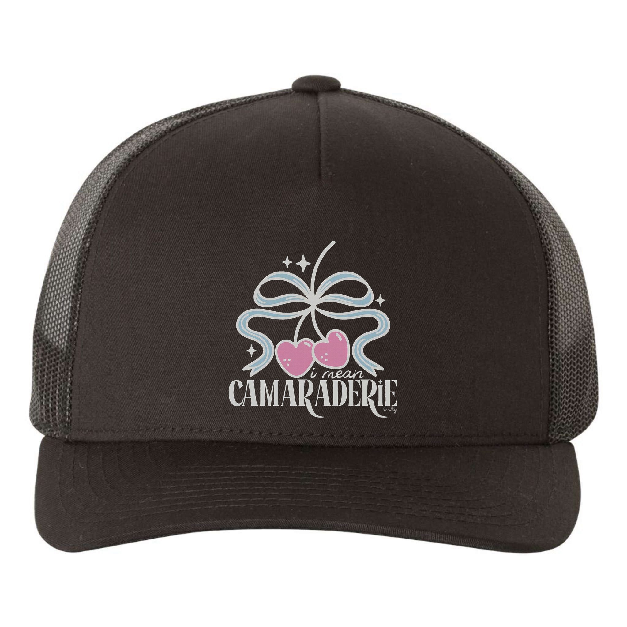 Funny I Mean Camaraderie Terriblay Yupoong Adult 5-Panel Trucker Hat