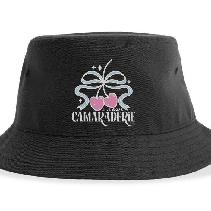 Funny I Mean Camaraderie Terriblay Sustainable Bucket Hat