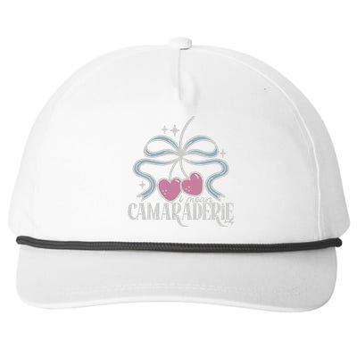 Funny I Mean Camaraderie Terriblay Snapback Five-Panel Rope Hat