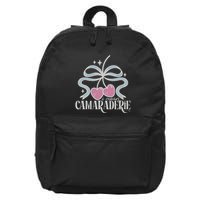 Funny I Mean Camaraderie Terriblay 16 in Basic Backpack