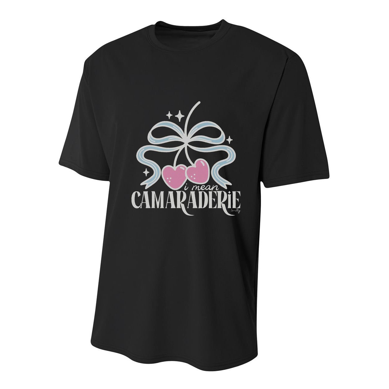 Funny I Mean Camaraderie Terriblay Youth Performance Sprint T-Shirt
