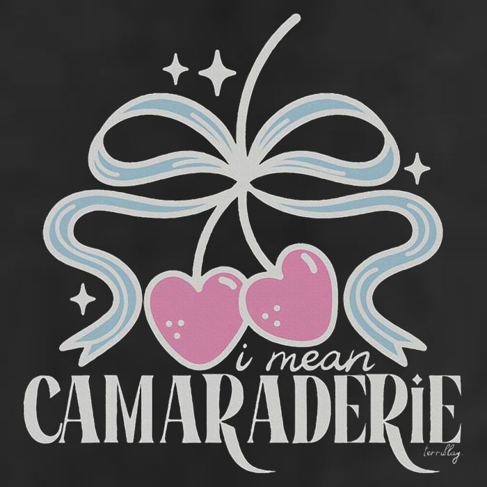 Funny I Mean Camaraderie Terriblay Golf Towel