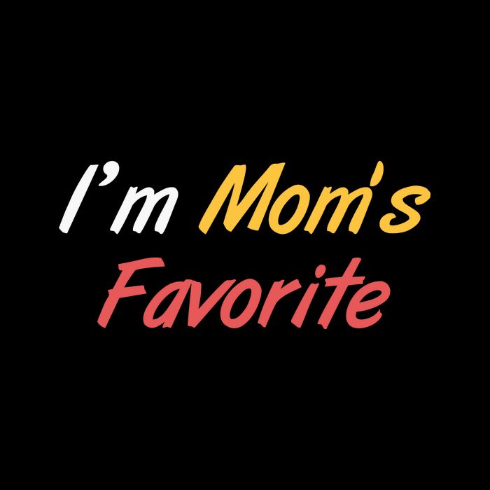 Funny Im Moms Favorite Kids Hoodie