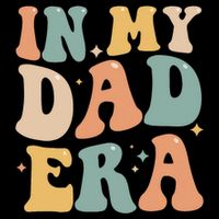 Funny In My Dad Era Lover Groovy Retro Daddy Fathers Day Gift Backpack
