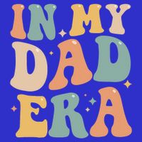 Funny In My Dad Era Lover Groovy Retro Daddy Fathers Day Gift Women's V-Neck T-Shirt