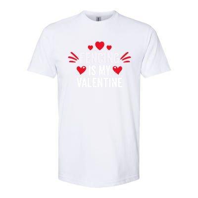 Fencing Is My Valentine Gift For Her Funny Fencer Player Gift Softstyle CVC T-Shirt