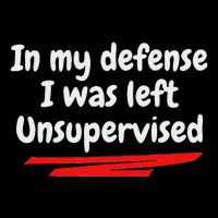 Funny In My Defense I Was Left Unsupervised Wool Snapback Cap