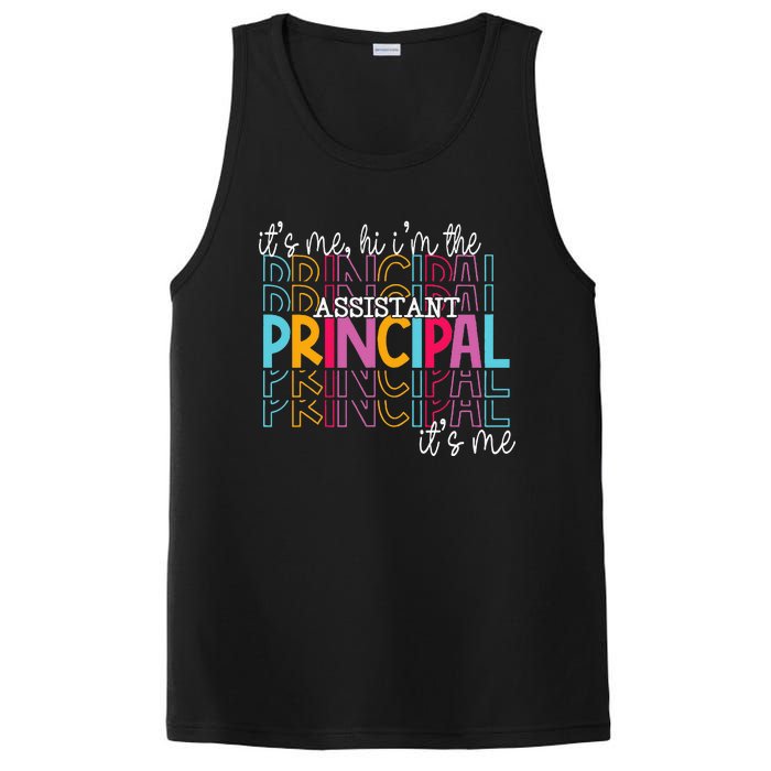 Funny ItS Me Hi IM The Assistant Principal ItS Me School PosiCharge Competitor Tank