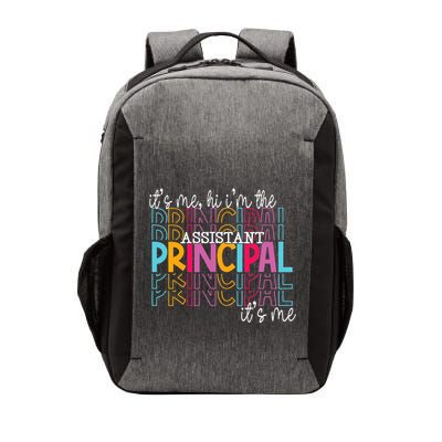 Funny ItS Me Hi IM The Assistant Principal ItS Me School Vector Backpack