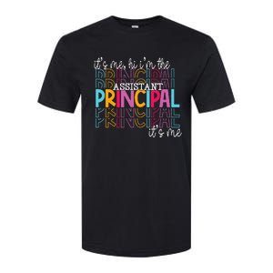 Funny ItS Me Hi IM The Assistant Principal ItS Me School Softstyle CVC T-Shirt