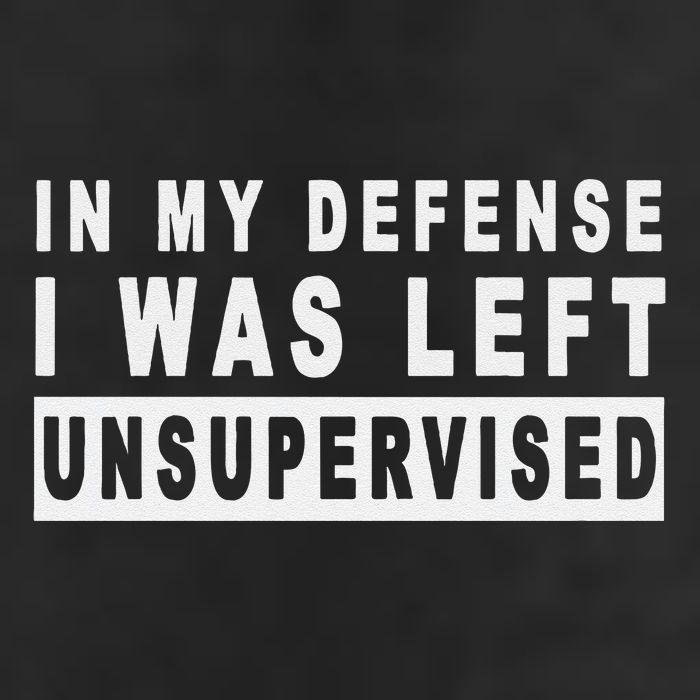Funny In My Defense I Was Left Unsupervised 25L Jumbo Tote