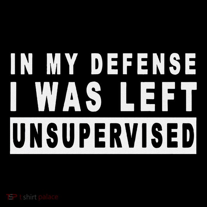Funny In My Defense I Was Left Unsupervised Tie Dye Hoodie