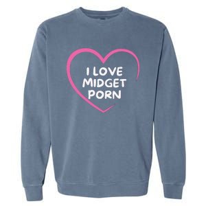 Funny Inappropriate Mom Funny Gift Retirement Gift Idea Girl Trip Garment-Dyed Sweatshirt