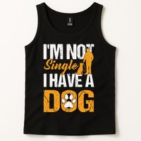 Funny I'm Not Single I Have A Dog Tank Top